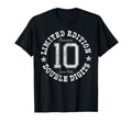 10 Double Digits 10Th Birthday 10 Year Old T-Shirt - Unique Graphic Unisex - T-Shirt, Sweatshirt, Hoodie