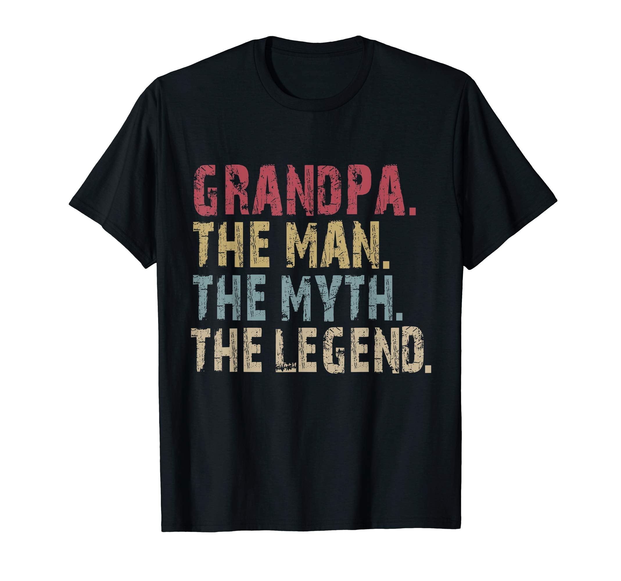 Mens Grandpa Myth Legend Funny Dad T-Shirt - Casual Everyday Wear Unisex - T-Shirt, Sweatshirt, Hoodie