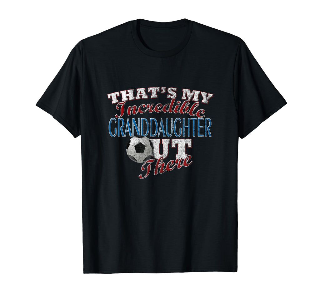 Awesome Soccer Granddaughter Grandma T-Shirt - Graphic Print Men Women - T-Shirt, Sweatshirt, Hoodie
