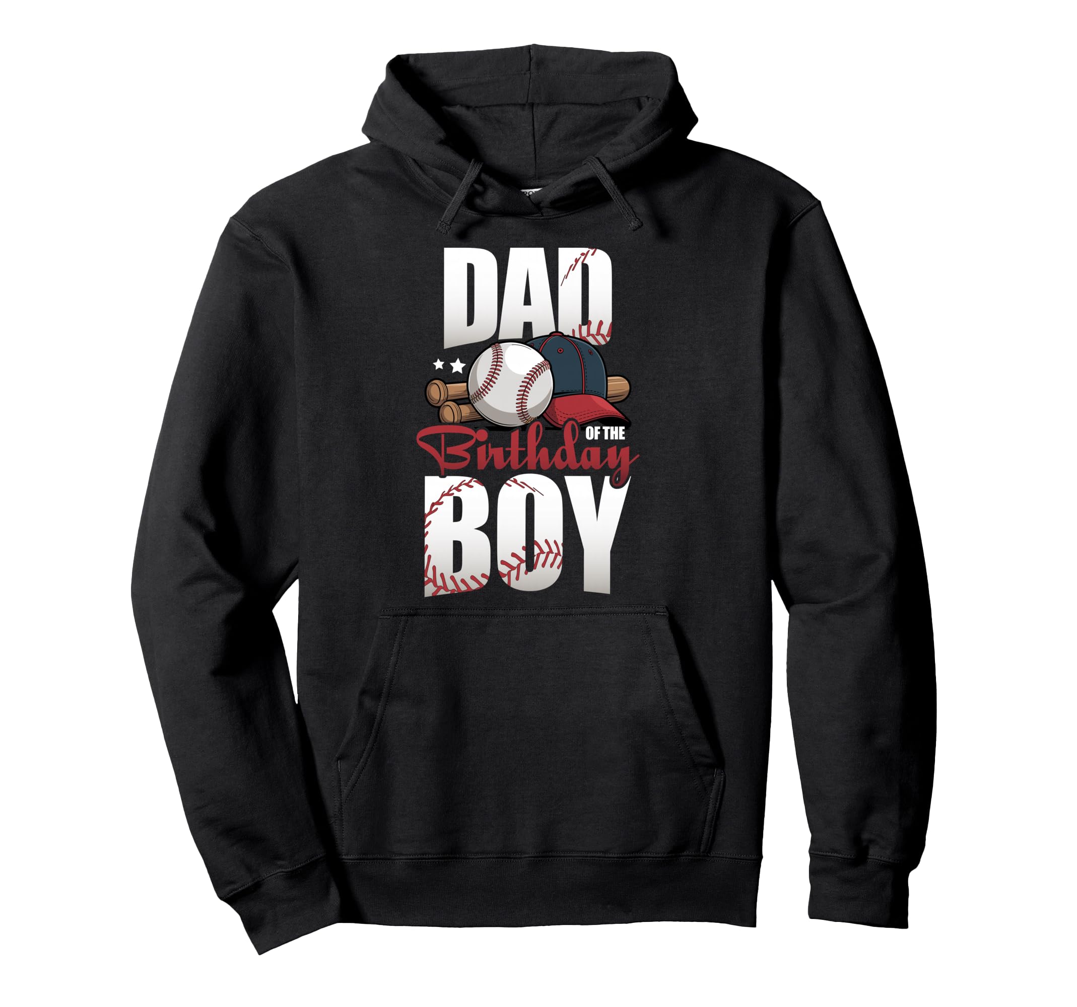 Dad Birthday Matching Baseball Birthday Hoodie - Minimalist Print Men Women - T-Shirt, Sweatshirt, Hoodie