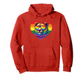 Rainbow Love Heart Pride Lgbt Hoodie - Casual Everyday Wear for Adults - T-Shirt, Sweatshirt, Hoodie