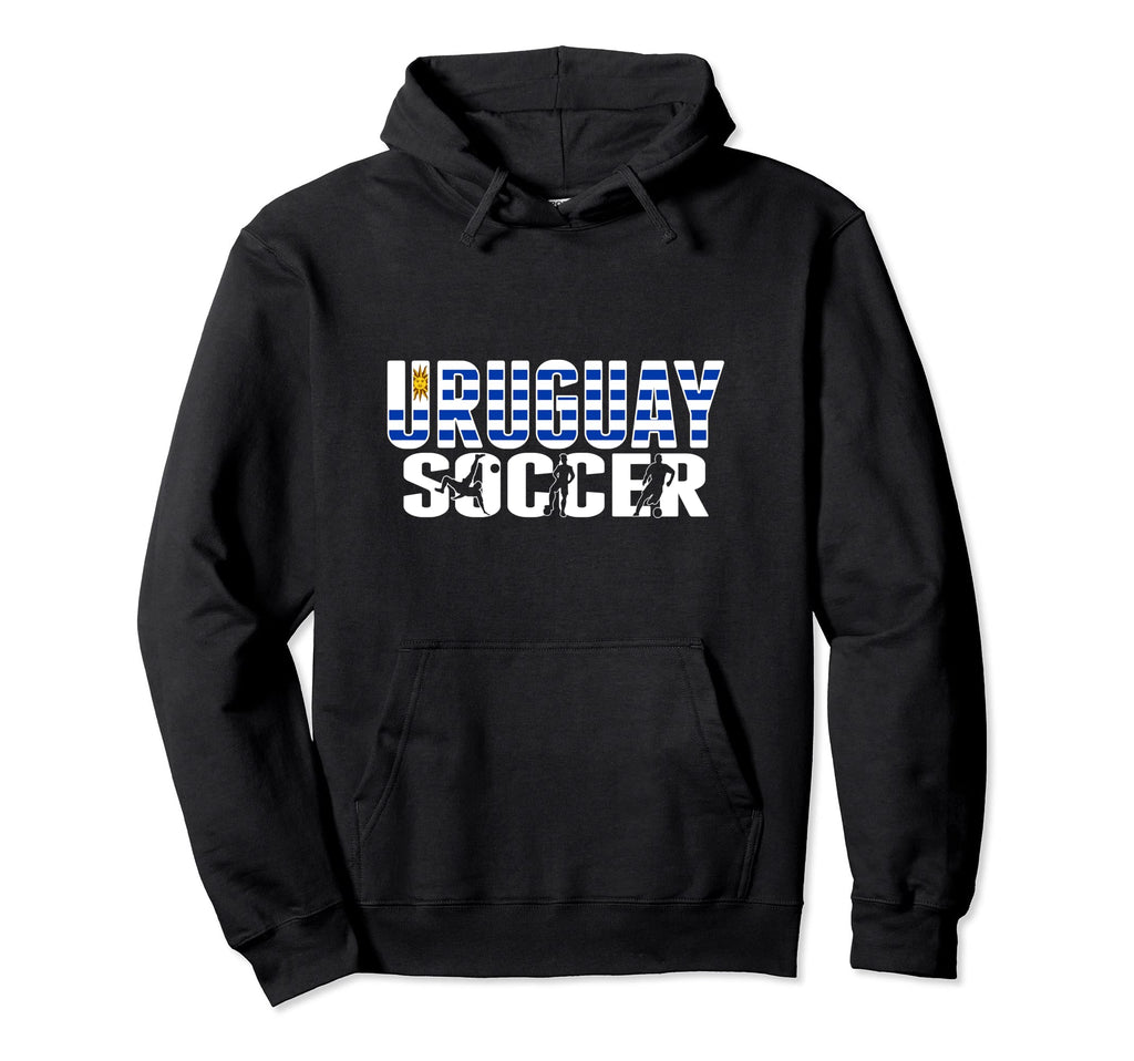 Uruguay Soccer Fans Jersey Uruguayan Hoodie - Fun Novelty Design Men Women - T-Shirt, Sweatshirt, Hoodie