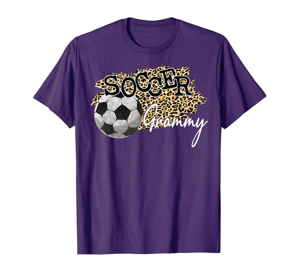 Soccer Grammy Leopard Soccer Grammy T-Shirt - Aesthetic Graphic Unisex - T-Shirt, Sweatshirt, Hoodie