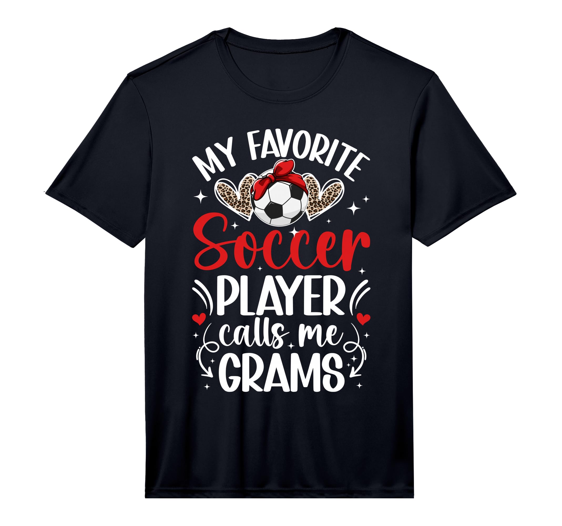 Mens My Favorite Soccer Player Grams T-Shirt - Custom Art Print Men Women - T-Shirt, Sweatshirt, Hoodie