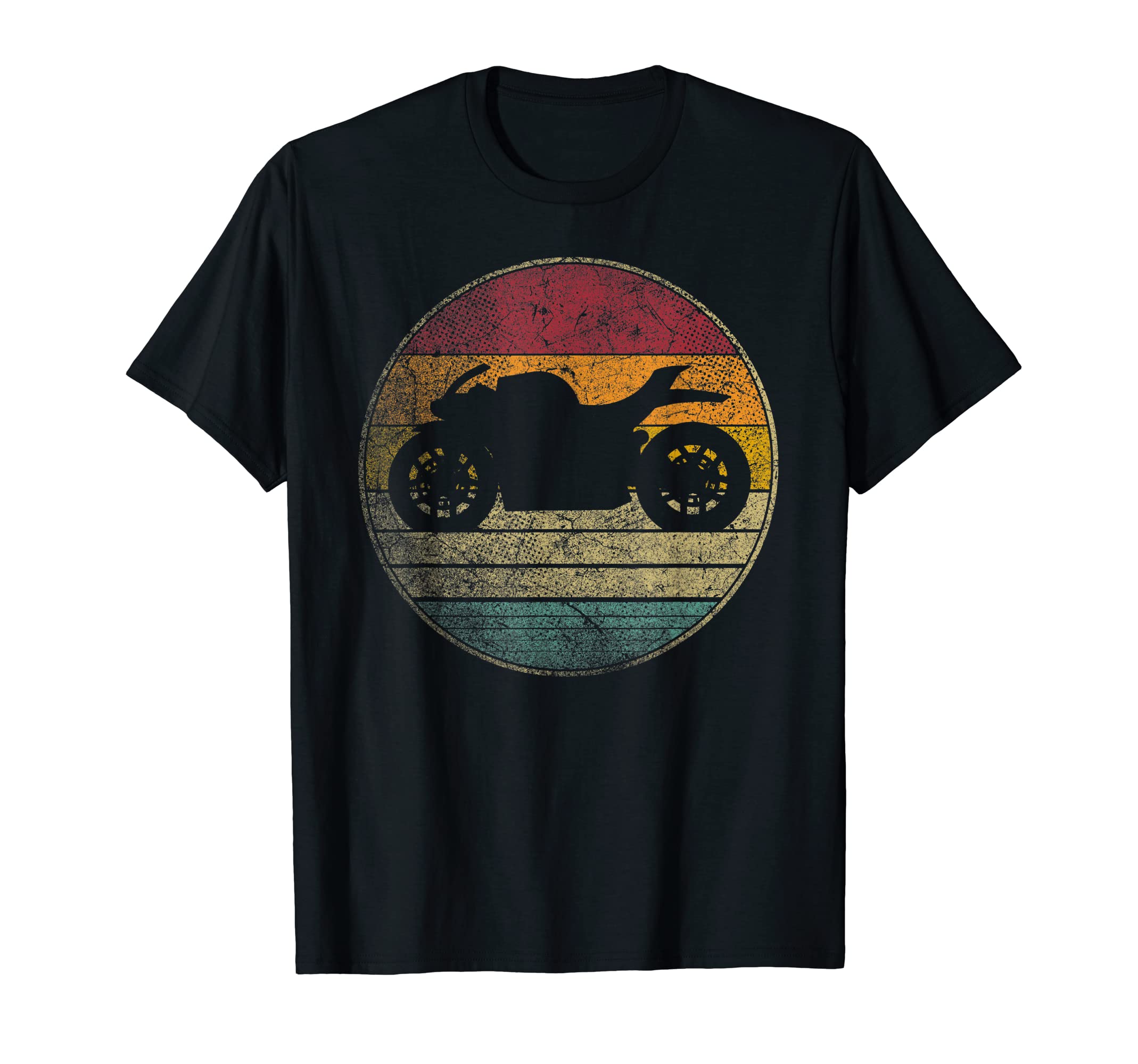 Motorcycle Bike Biker Gift 70S 80S 90S T-Shirt - Custom Art Print Men Women - T-Shirt, Sweatshirt, Hoodie
