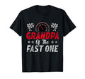 Grandpa Fast One 1St Birthday Racing T-Shirt - Custom Art Print Men Women - T-Shirt, Sweatshirt, Hoodie