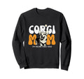 Corgi Mom Gifts Corgi Lover Owner Sweatshirt - Minimalist Print for Adults - T-Shirt, Sweatshirt, Hoodie