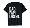 Dad Papi Legend Distressed Bold Papi T-Shirt - Custom Art Print Men Women - T-Shirt, Sweatshirt, Hoodie