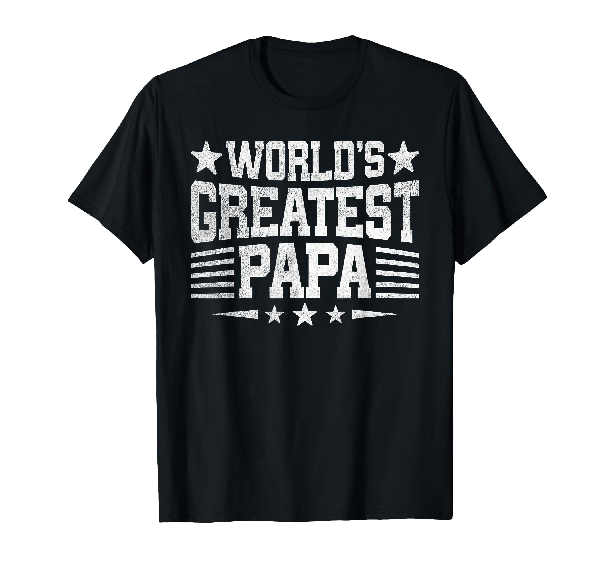 Worlds Greatest Papa Fathers Day T-Shirt - Minimalist Print for Adults - T-Shirt, Sweatshirt, Hoodie