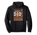 2026 Football Senior Dad Graduation Hoodie - Graphic Print Men Women - T-Shirt, Sweatshirt, Hoodie