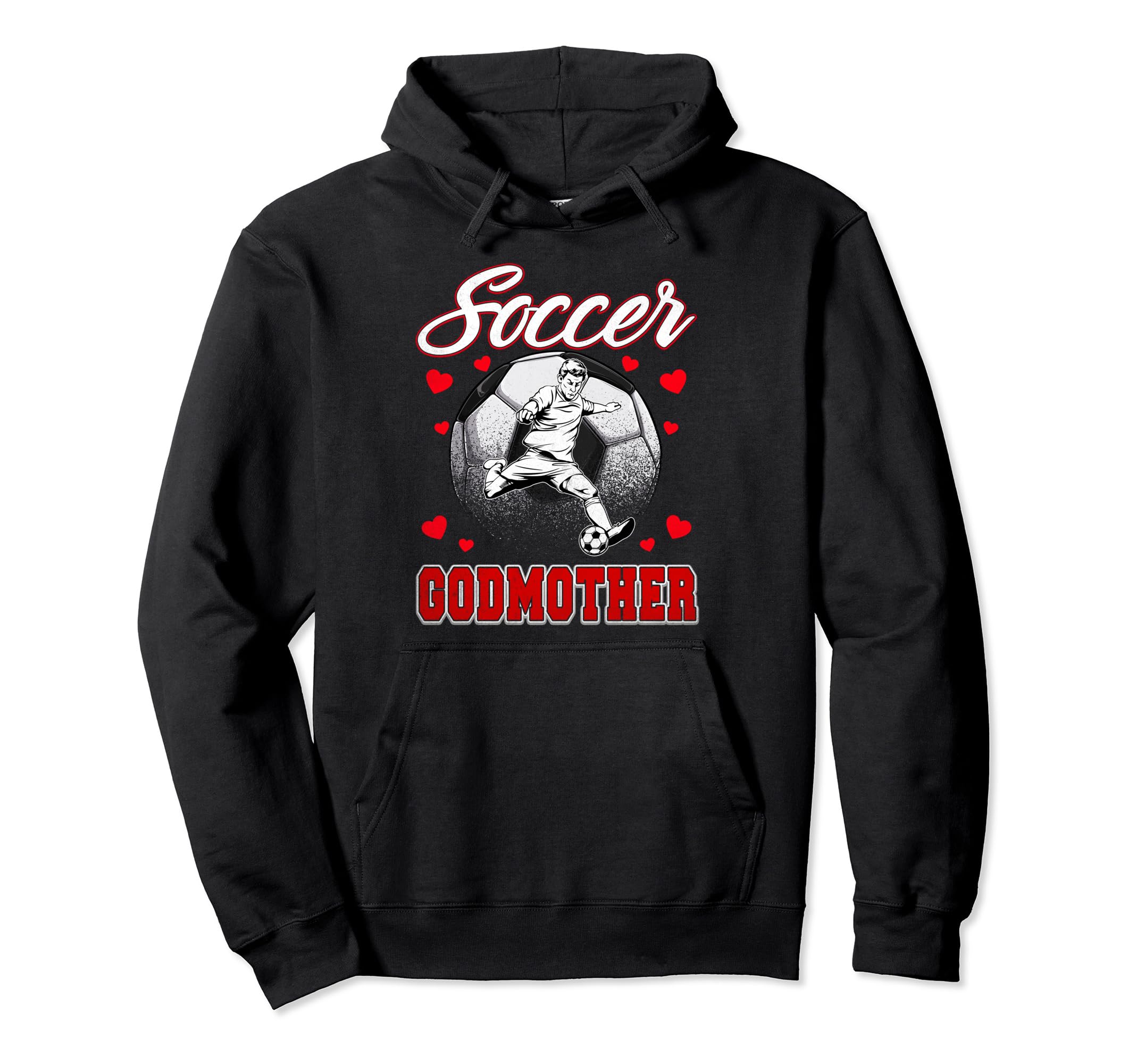 Soccer Godmother Family Matching Team Hoodie - Custom Art Print Unisex - T-Shirt, Sweatshirt, Hoodie