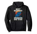 Bearded Dragon Best Bearded Dragon Dad Ever Hoodie - Trendy Graphic Unisex - T-Shirt, Sweatshirt, Hoodie