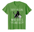 Just Who Loves Cats And Soccer Funny T-Shirt - Minimalist Print Men Women - T-Shirt, Sweatshirt, Hoodie