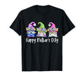 Happy Mothers Day Gnomes Floral Mom T-Shirt - Aesthetic Graphic Men Women - T-Shirt, Sweatshirt, Hoodie