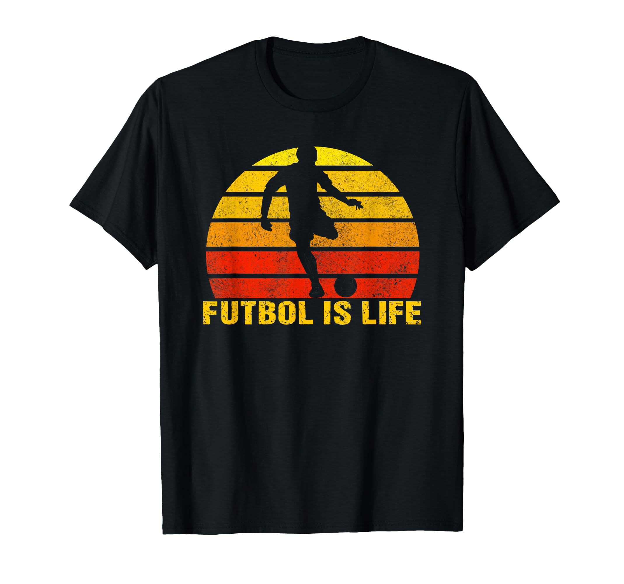 Futbol Is Life Soccer Player Sports Futbol T-Shirt - Graphic Print Unisex - T-Shirt, Sweatshirt, Hoodie