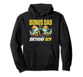 Bonus Dad Birthday Construction Worker Hoodie - Custom Art Print Unisex - T-Shirt, Sweatshirt, Hoodie