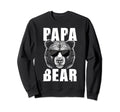 Mens Papa Bear Family Fathers Day Sweatshirt - Trendy Graphic for Adults - T-Shirt, Sweatshirt, Hoodie