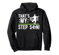 Proud Soccer Step Dad Soccer Player Hoodie - Minimalist Print Unisex - T-Shirt, Sweatshirt, Hoodie