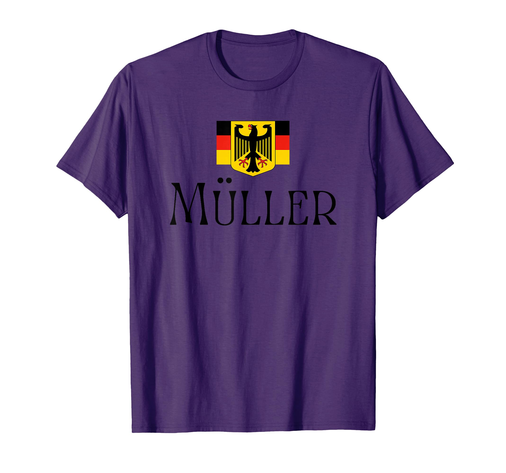 M Ller Surname German Family Name T-Shirt - Graphic Print for Adults - T-Shirt, Sweatshirt, Hoodie