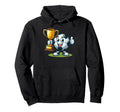 Soccer Trophy Winner Champions Soccer Ball Hoodie - Unique Graphic Unisex - T-Shirt, Sweatshirt, Hoodie