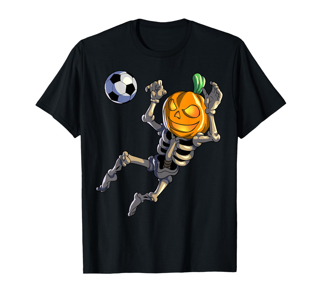 Soccer Skeleton Halloween Soccer T-Shirt - Unique Graphic Men Women - T-Shirt, Sweatshirt, Hoodie