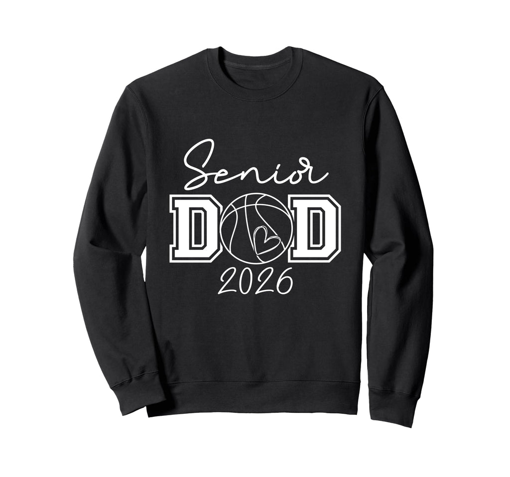 Proud Dad 2026 Senior Graduate Sweatshirt - Custom Art Print Unisex - T-Shirt, Sweatshirt, Hoodie