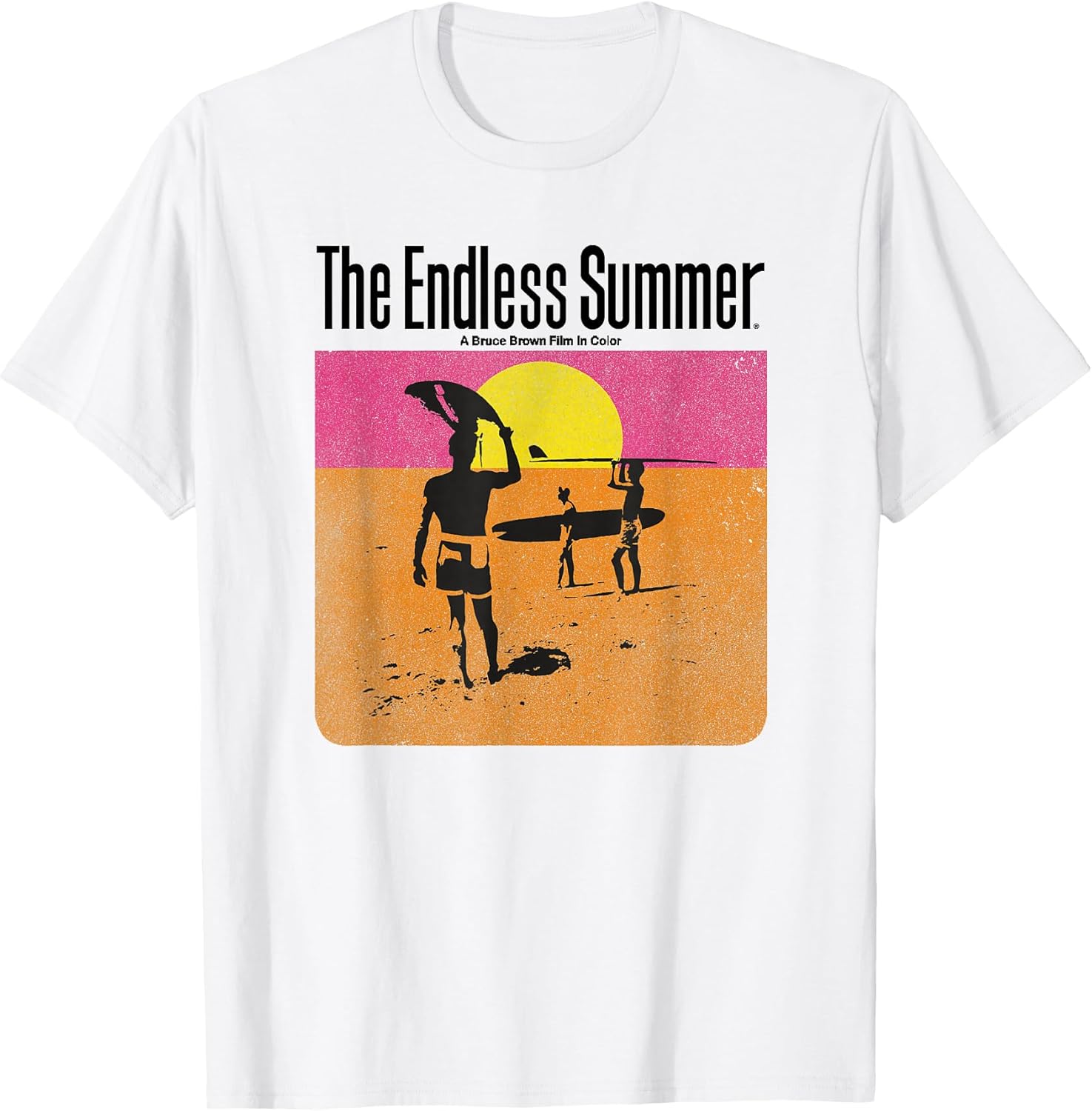 The Endless Summer 1966 Classic Surf Movie 60s - Adult & Kids T-Shirts, Sweatshirts & Hoodies apparel design preview 1
