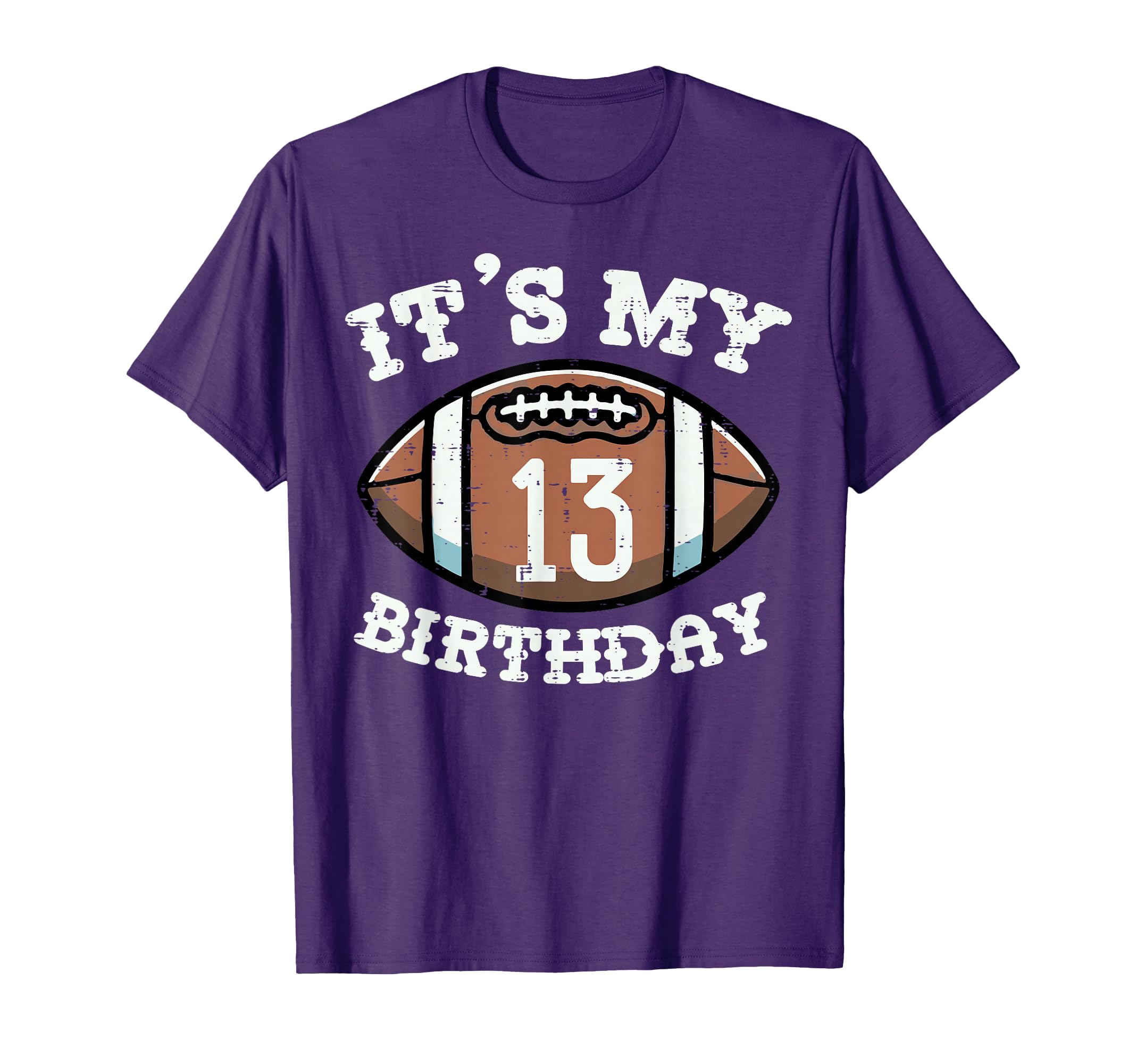 Its My 13Th Birthday American T-Shirt - Casual Everyday Wear for Adults - T-Shirt, Sweatshirt, Hoodie