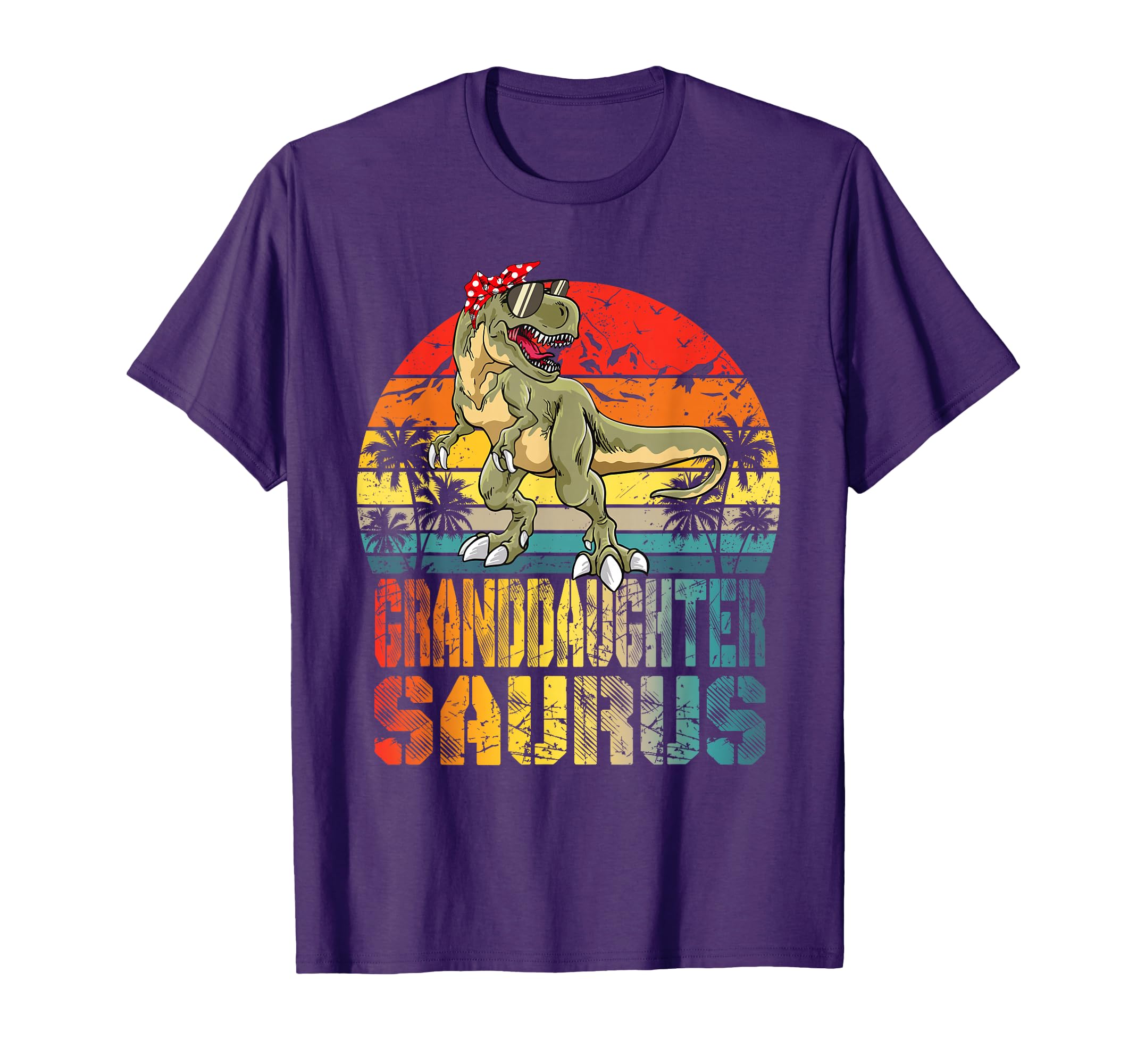 Granddaughtersaurus T Rex Dinosaur T-Shirt - Fun Novelty Design Men Women - T-Shirt, Sweatshirt, Hoodie