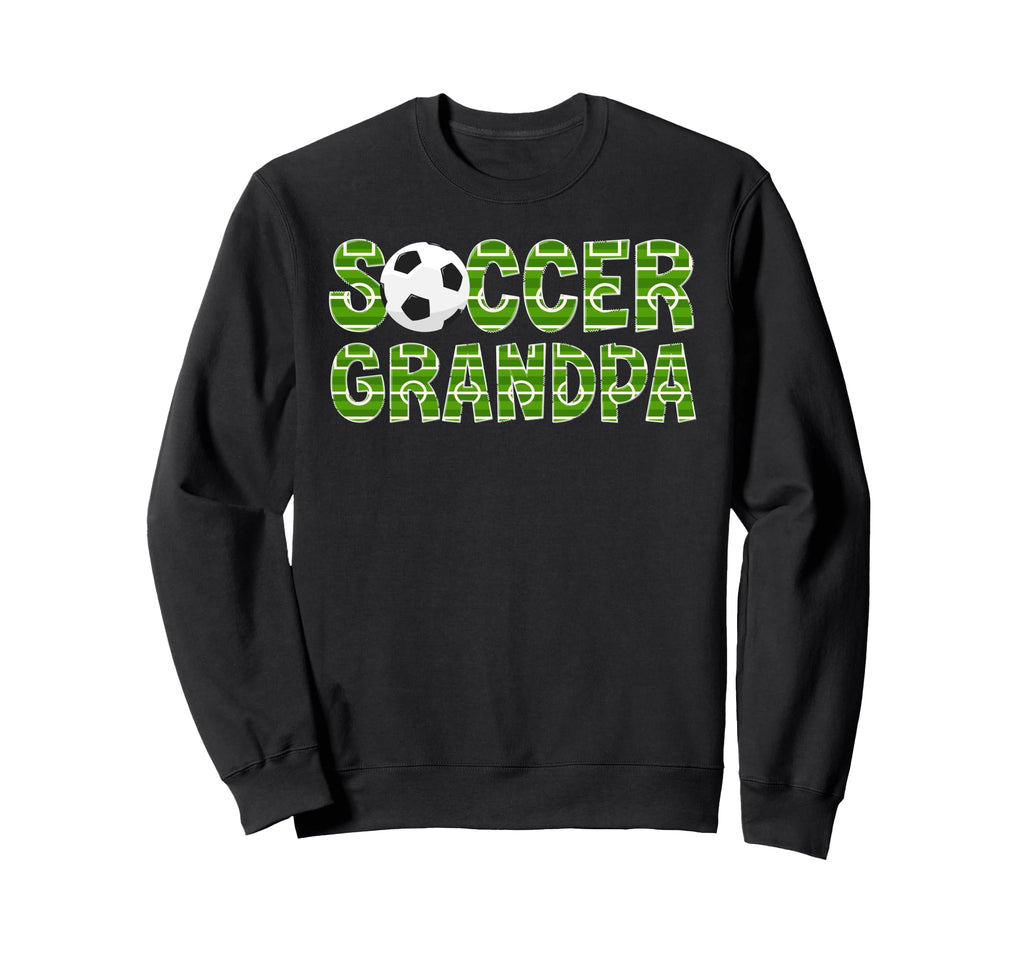Soccer Grandpa Proud Soccer Player Sweatshirt - Minimalist Print Men Women - T-Shirt, Sweatshirt, Hoodie
