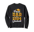 Proud Dad 2024 Graduate Class Sweatshirt - Minimalist Print Men Women - T-Shirt, Sweatshirt, Hoodie