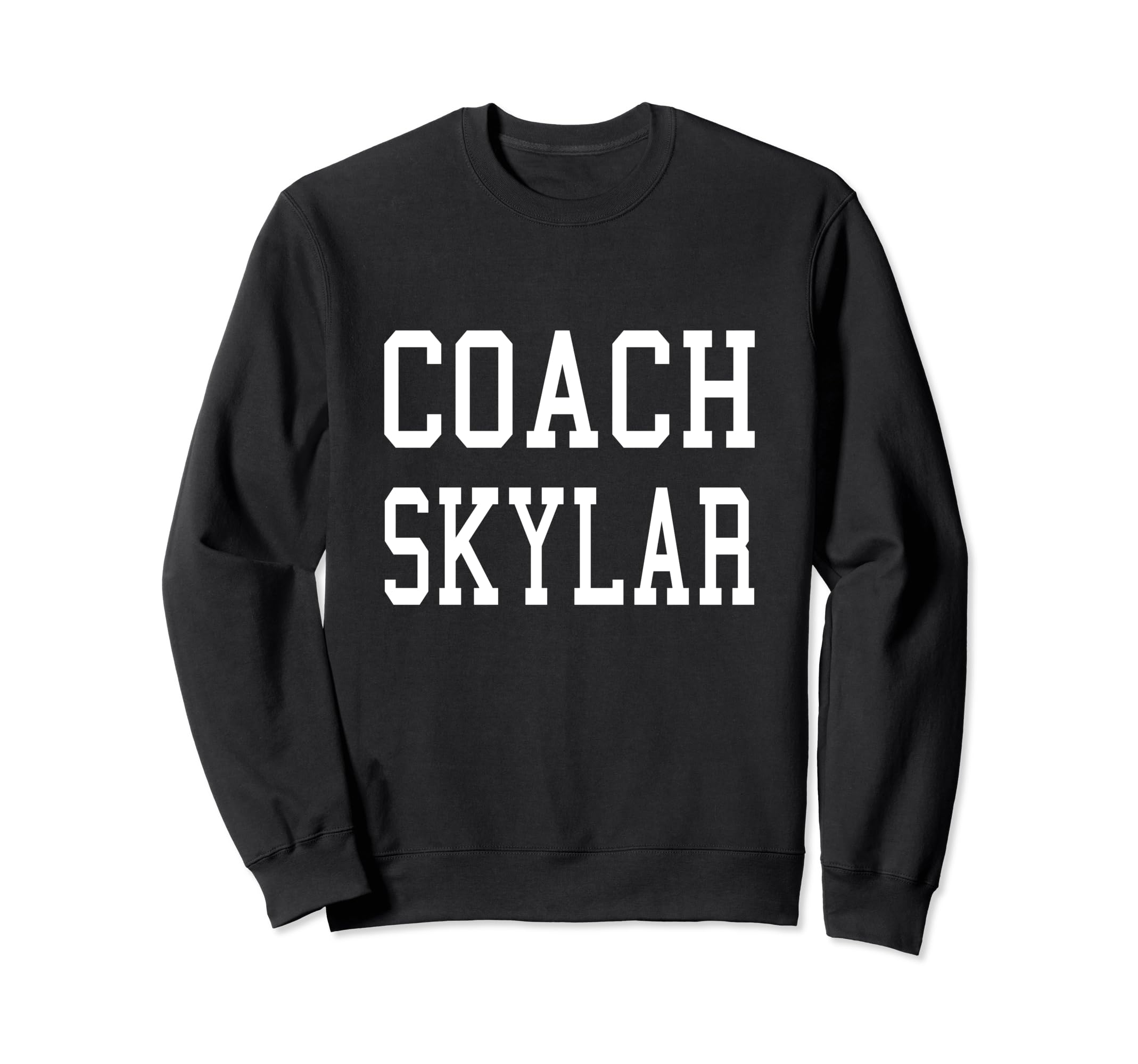 Coach Skylar Custom Football Sweatshirt - Aesthetic Graphic Men Women - T-Shirt, Sweatshirt, Hoodie