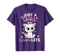 Just Who Loves Cats Funny Kitten Lover T-Shirt - Fun Novelty Design Unisex - T-Shirt, Sweatshirt, Hoodie