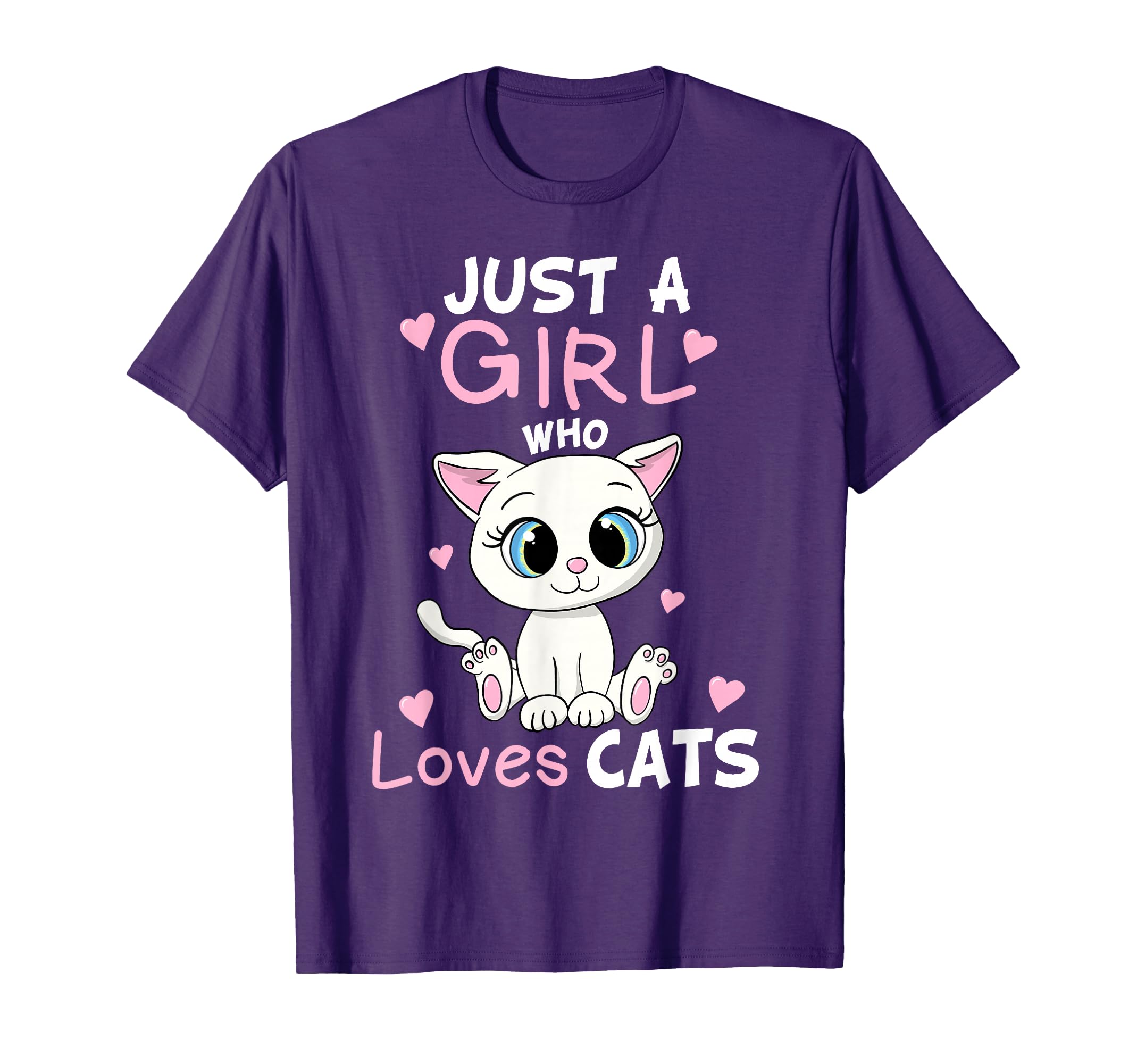 Just Who Loves Cats Funny Kitten Lover T-Shirt - Fun Novelty Design Unisex - T-Shirt, Sweatshirt, Hoodie
