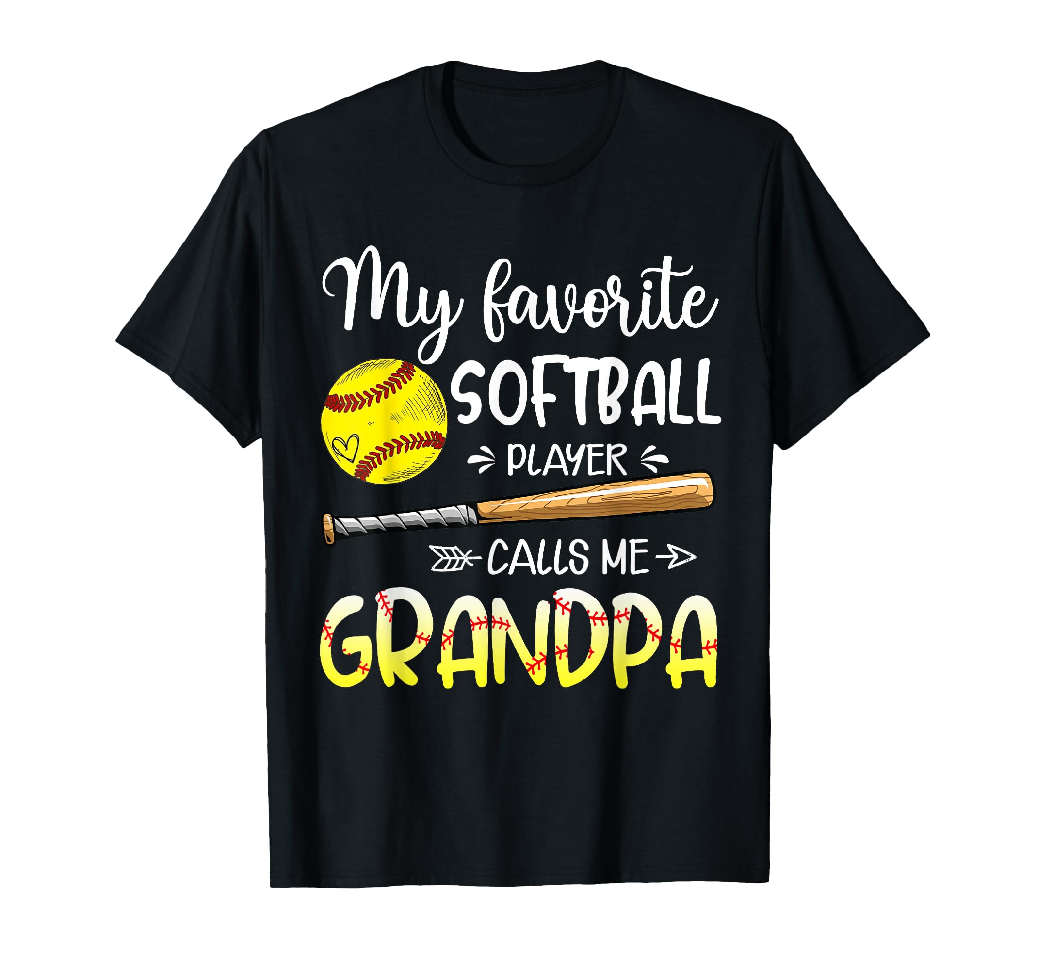 Softball My Favorite Softball Player Calls T-Shirt - Graphic Print Unisex - T-Shirt, Sweatshirt, Hoodie