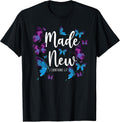 Christian Bible Verse Quote Butterfly 2 Corinthians - Adult & Kids T-Shirts, Sweatshirts & Hoodies apparel design preview 1