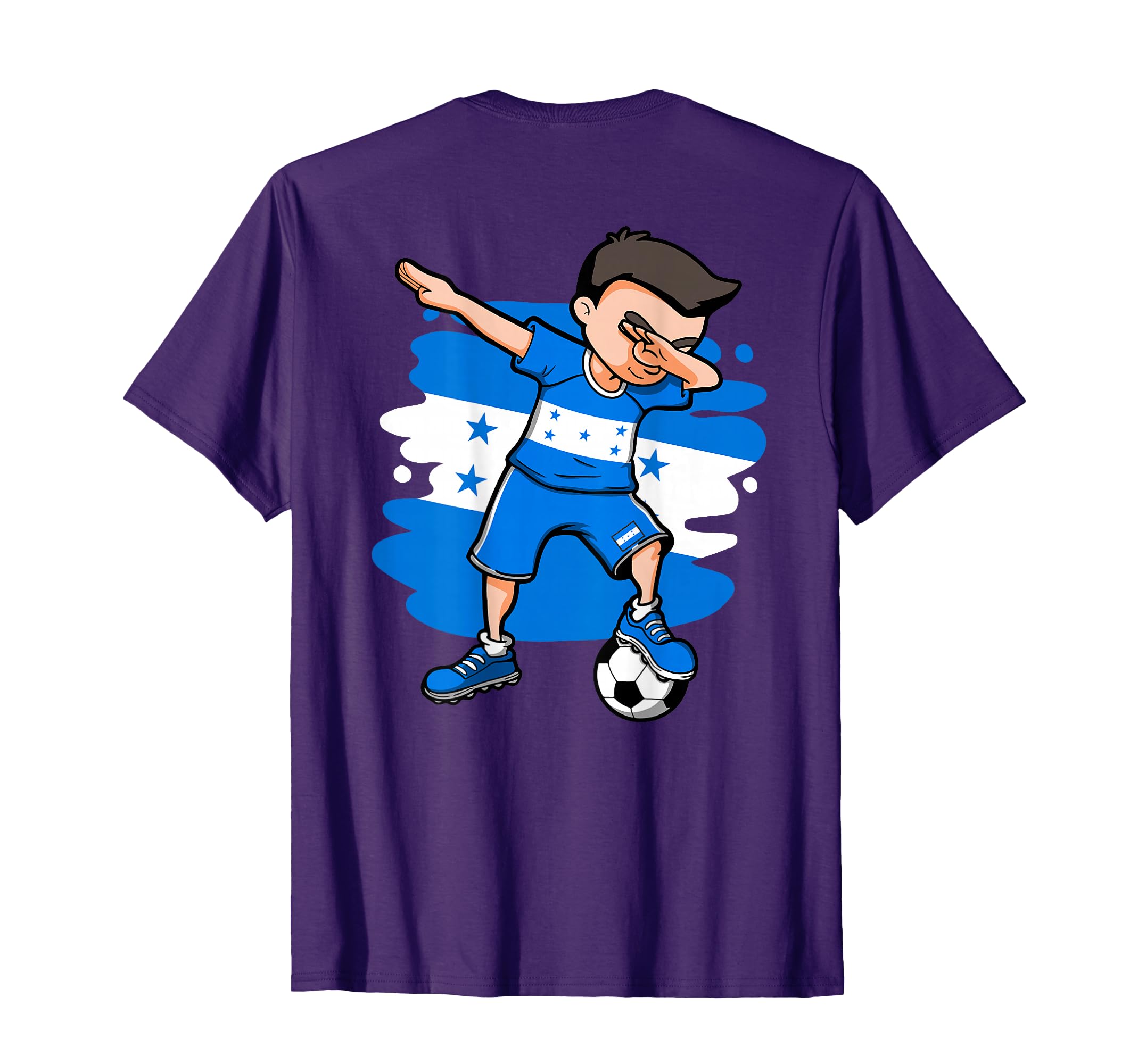 Dabbing Soccer Honduras Jersey Honduran T-Shirt - Custom Art Print Unisex - T-Shirt, Sweatshirt, Hoodie