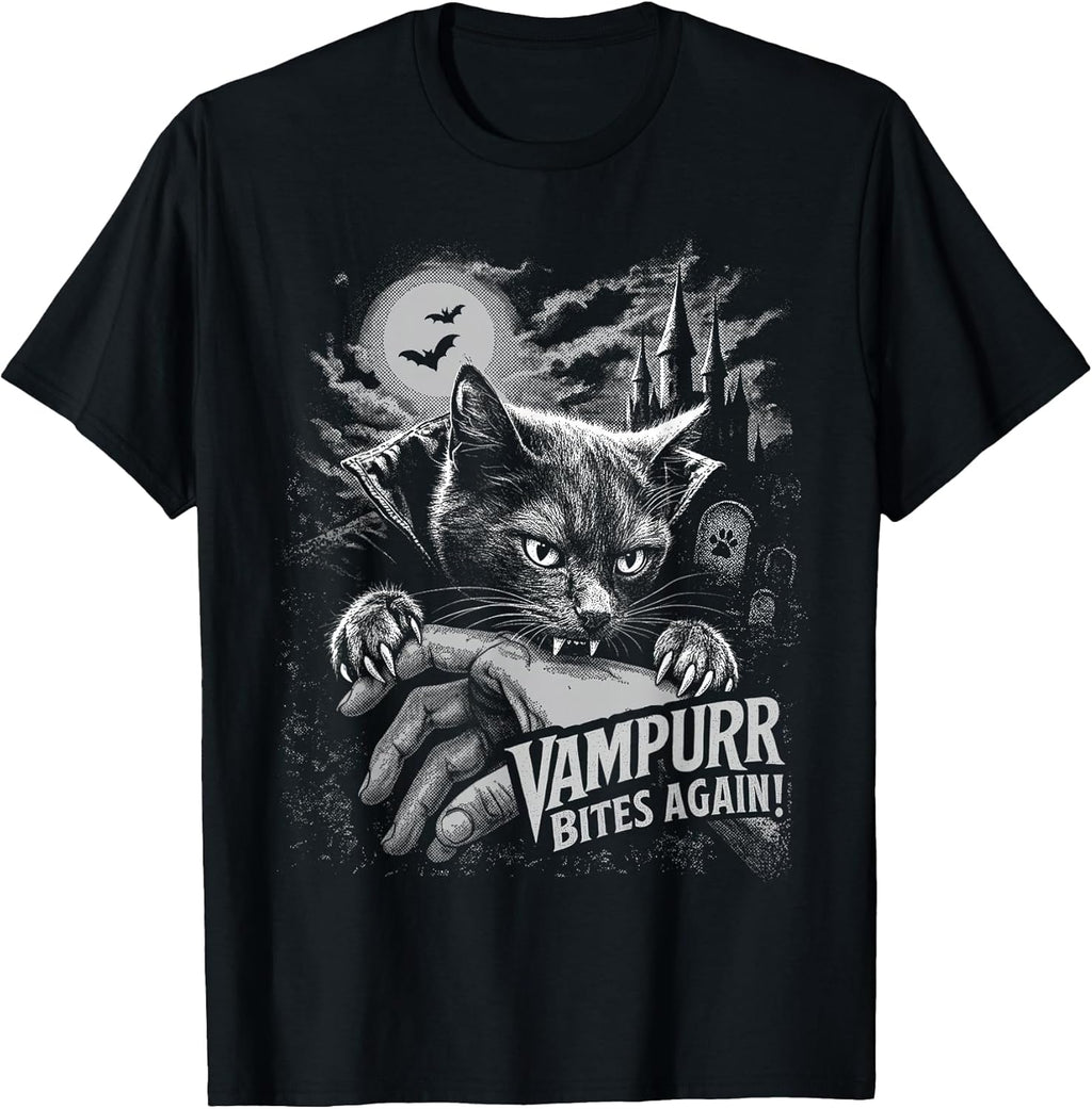 Vampurr Cat Lover Merch Co. - Adult & Kids T-Shirts, Sweatshirts & Hoodies apparel design preview 1