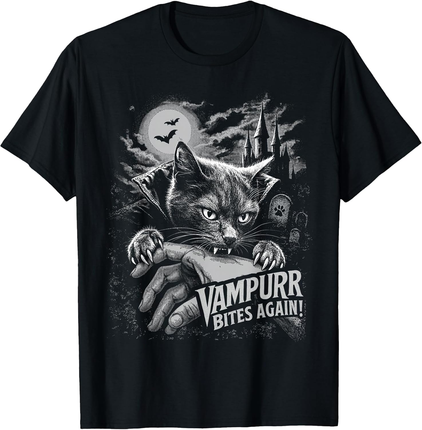 Vampurr Cat Lover Merch Co. - Adult & Kids T-Shirts, Sweatshirts & Hoodies apparel design preview 1