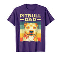 Pitbull Dad Father Pitbull Owner Dog Lovers T-Shirt - Graphic Print Unisex - T-Shirt, Sweatshirt, Hoodie