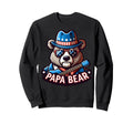 Papa Bear Gifts Funny Birthday Fun Sweatshirt - Trendy Graphic for Adults - T-Shirt, Sweatshirt, Hoodie