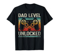 Dad Level Unlocked Gaming Gamer T-Shirt - Unique Graphic for Adults - T-Shirt, Sweatshirt, Hoodie