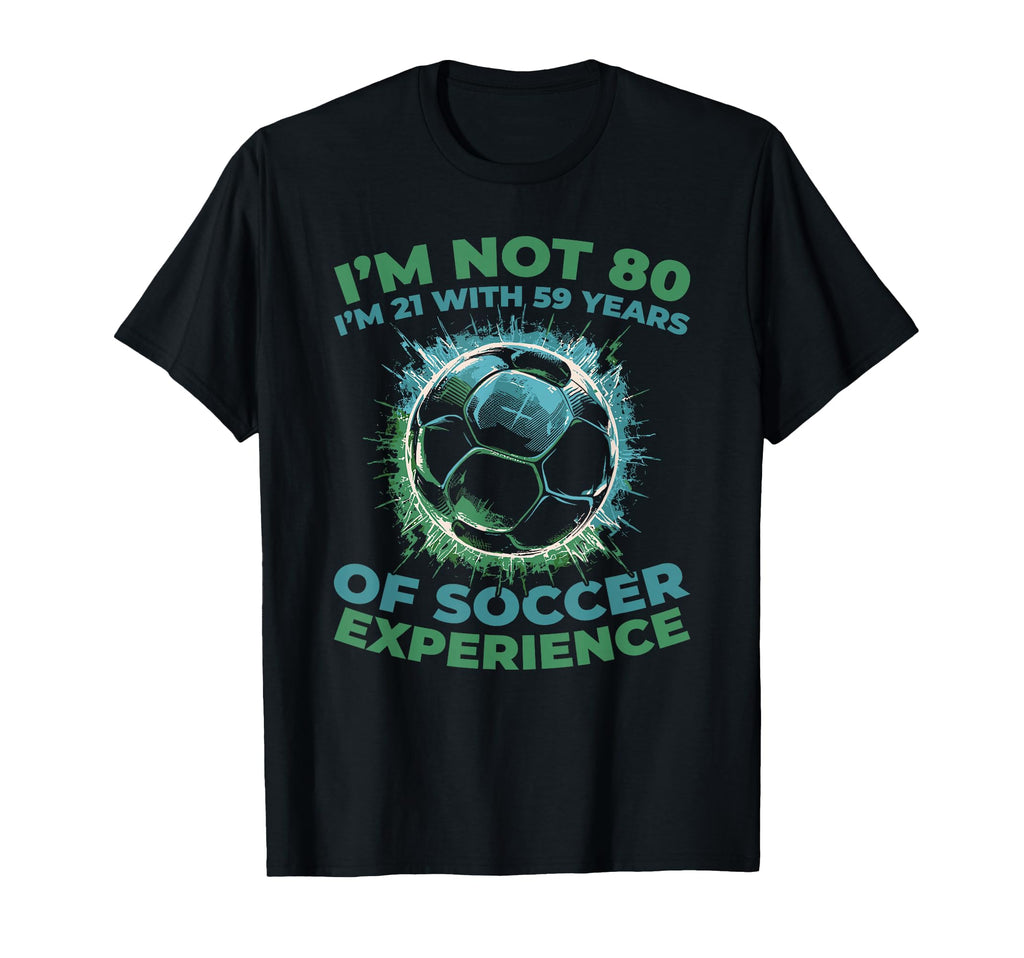 80 Years Old Player Team Sports T-Shirt - Novelty Apparel for Adults - T-Shirt, Sweatshirt, Hoodie