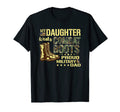 My Daughter Wears Combat Boots Proud T-Shirt - Streetwear Style for Adults - T-Shirt, Sweatshirt, Hoodie