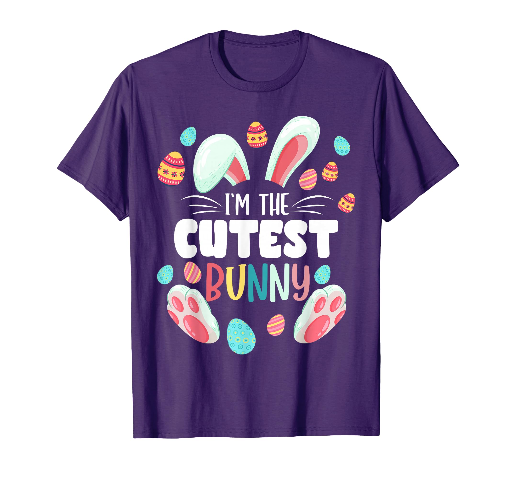 Im Cutest Bunny Matching Family Easter T-Shirt - Trendy Graphic Men Women - T-Shirt, Sweatshirt, Hoodie