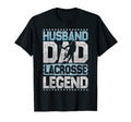 Lax Ehemann Dad Lacrosse Legend T-Shirt - Unique Graphic Men Women - T-Shirt, Sweatshirt, Hoodie