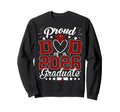 Proud Dad 2026 Graduate Senior Sweatshirt - Trendy Graphic for Adults - T-Shirt, Sweatshirt, Hoodie