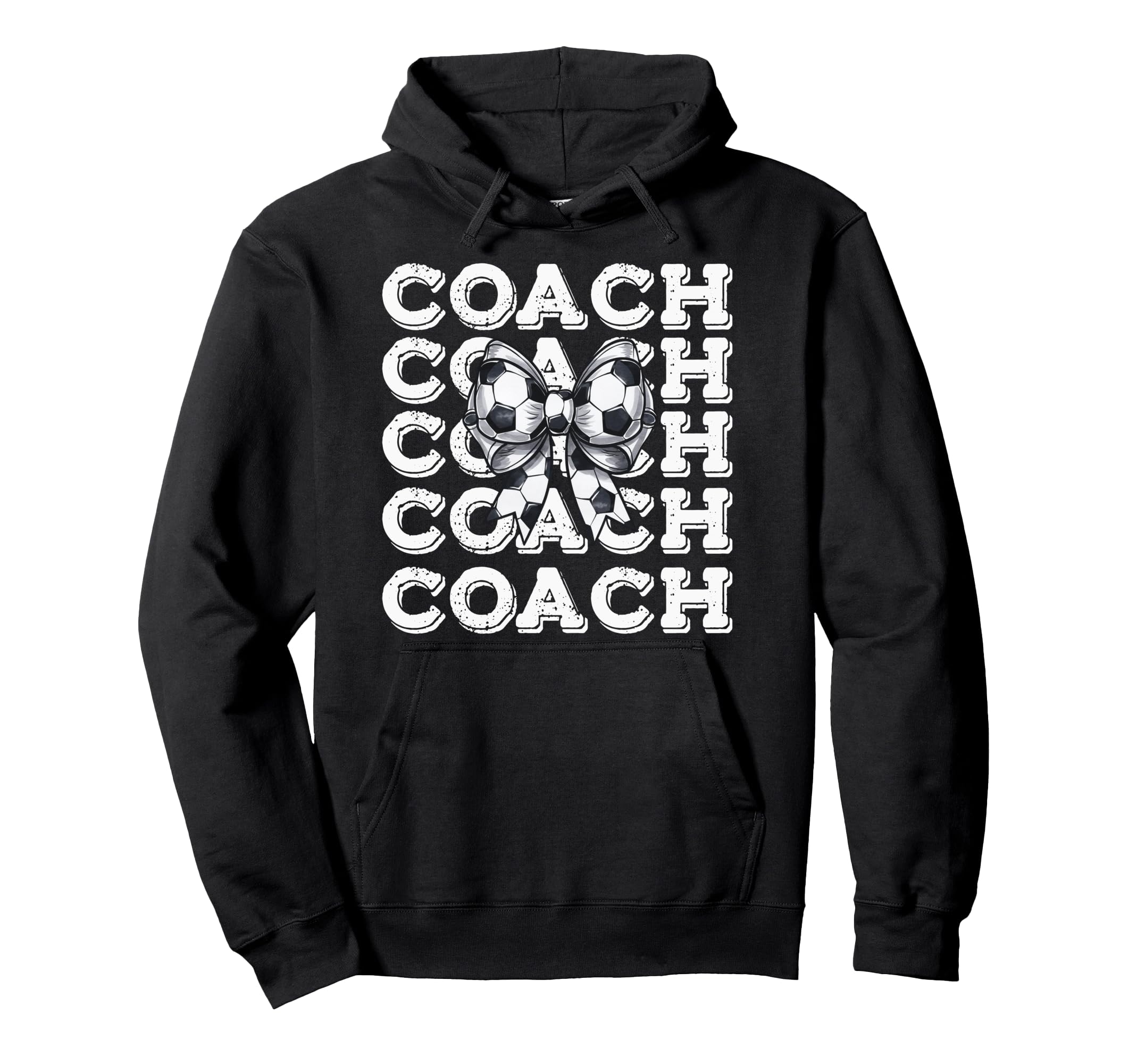 Coquette Soccer Coach Matching Hoodie - Casual Everyday Wear Men Women - T-Shirt, Sweatshirt, Hoodie
