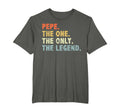 Pepe One Only Legend Funny Fathers T-Shirt - Novelty Apparel for Adults - T-Shirt, Sweatshirt, Hoodie