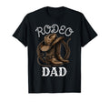 Rodeo Dad Western Cowboy Birthday Crews T-Shirt - Unique Graphic Men Women - T-Shirt, Sweatshirt, Hoodie